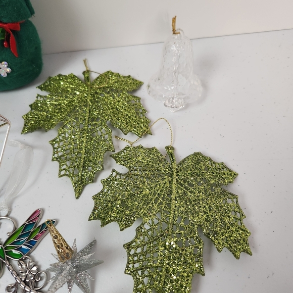 Lot of Christmas Tree Ornaments Some Vintage Turtle Nutcracker Mice - Picture 8 of 8